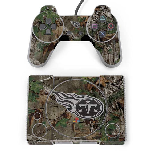 NFL Tennessee Titans Realtree Xtra Green Camo PlayStation Classic Bundle Skin